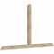 Ekena Millwork Portland Rough Sawn Timber Gable Bracket, Douglas Fir, 96"W x 56"H x 4"D x 4"F, 14/12 Pitch GBW096X56X0404POR00RDF - alternate 4